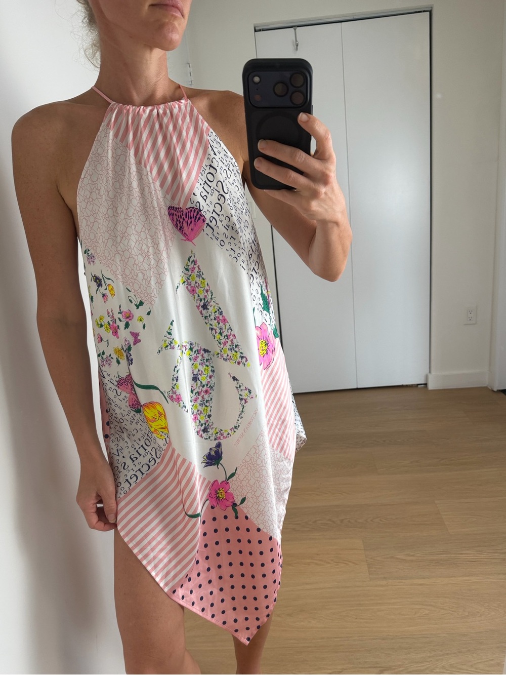 2013 Vintage Victoria’s Secret Patchwork Slip Dress S
